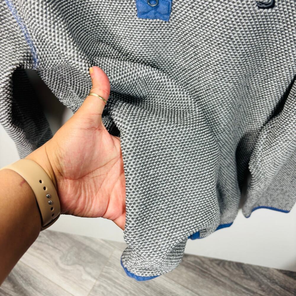 Men’s Southern Marsh HIGHLAND ALPACA PULLOVER Gray/Blue Small‎ 0304 - Picture 6 of 10